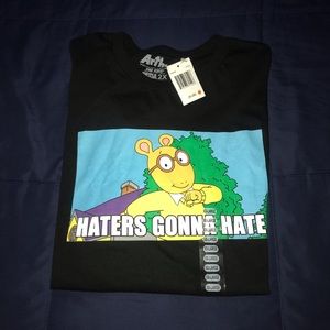 Arthur “HATERS GONNA HATE” graphic tee